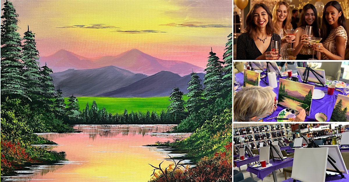 Paint Night - Horsham - 'Bob Ross-style Landscape'