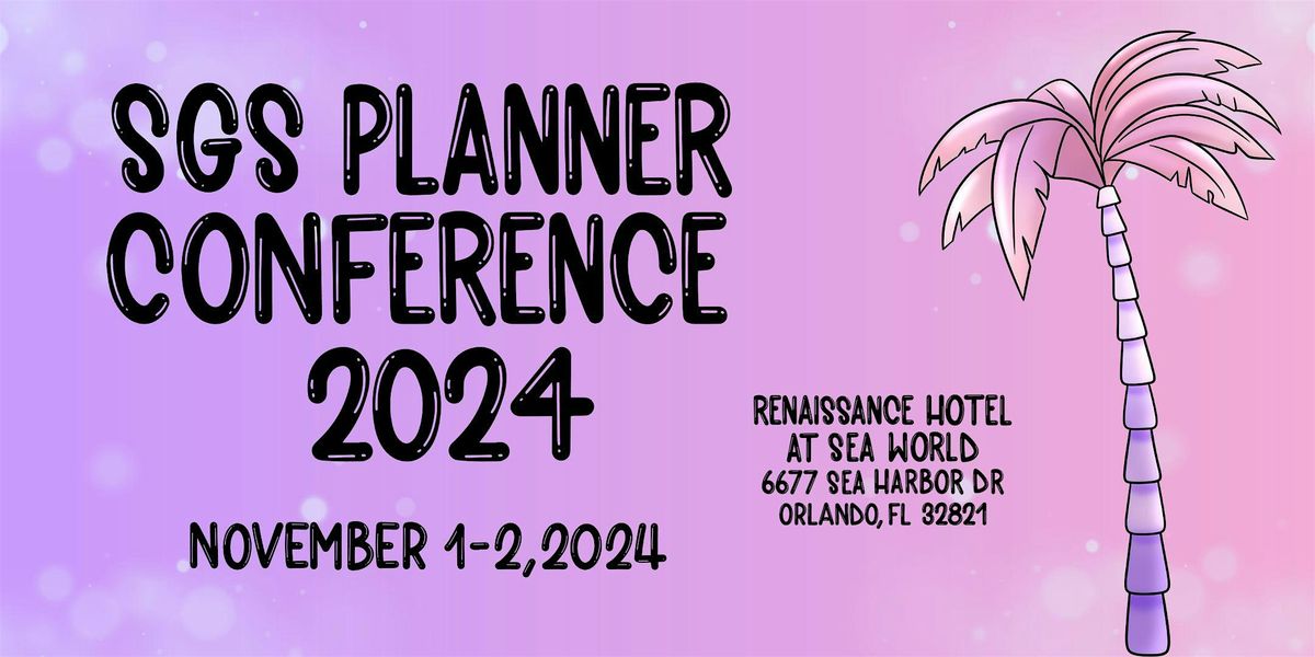 SGS Planner Conference 2024