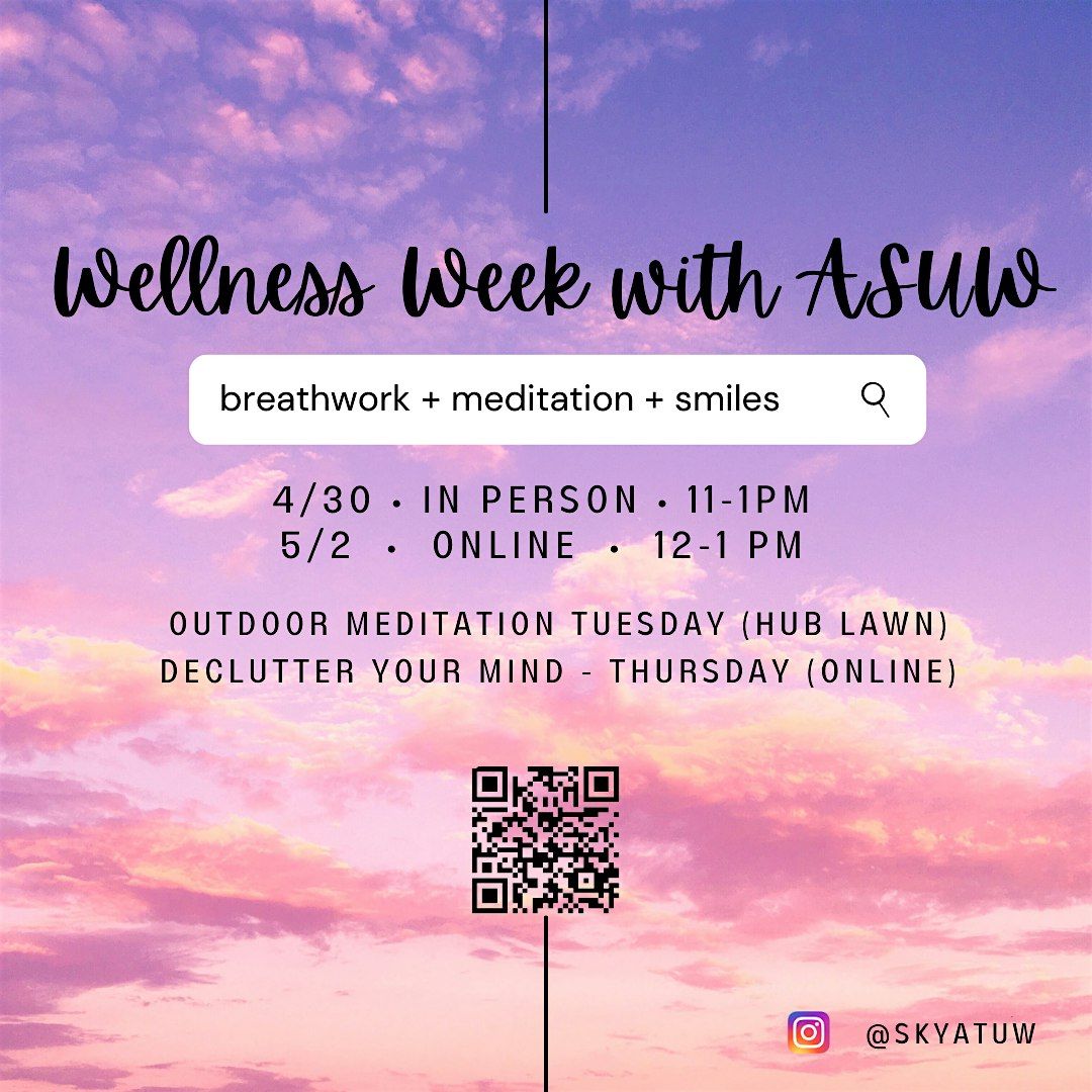 Wellness Week events with SKY and ASUW