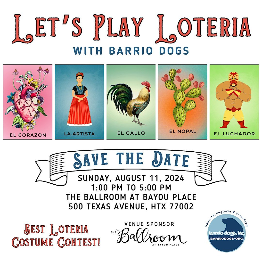 Let's Play Loteria for Barrio Dogs