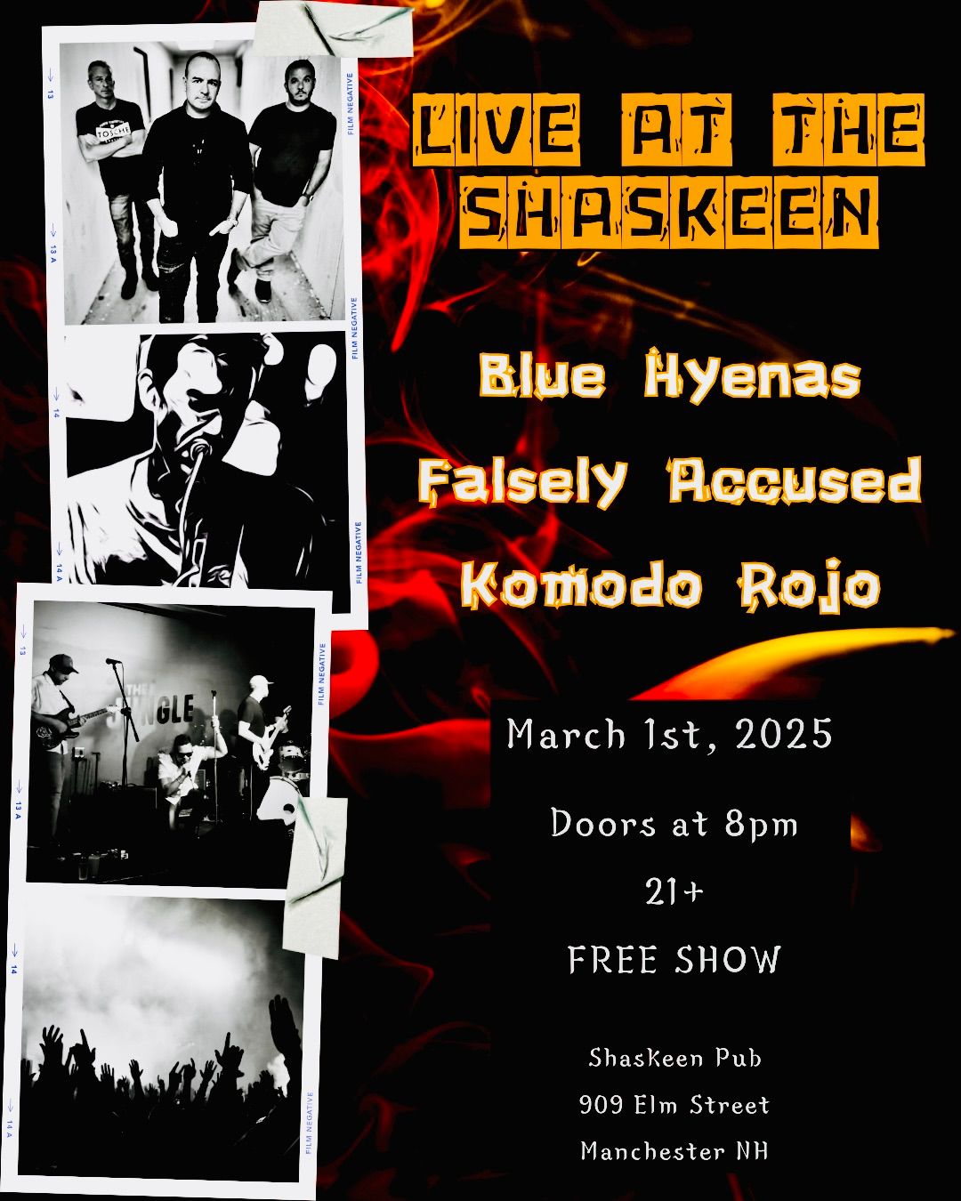 Falsely Accused EP Release Party