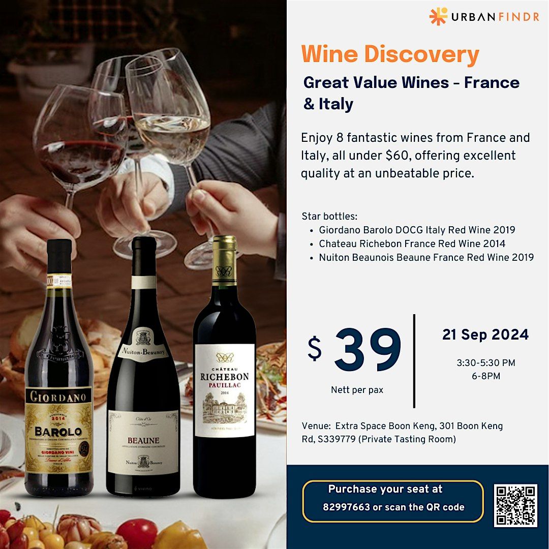 Wine Discovery - Great Value Wines, France & Italy