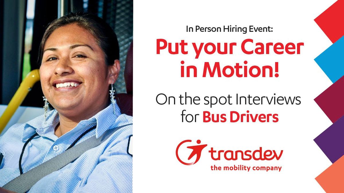 Transdev Hiring Event Partnering with EmployNV