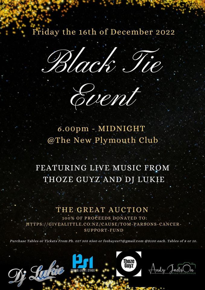 Black Tie Event