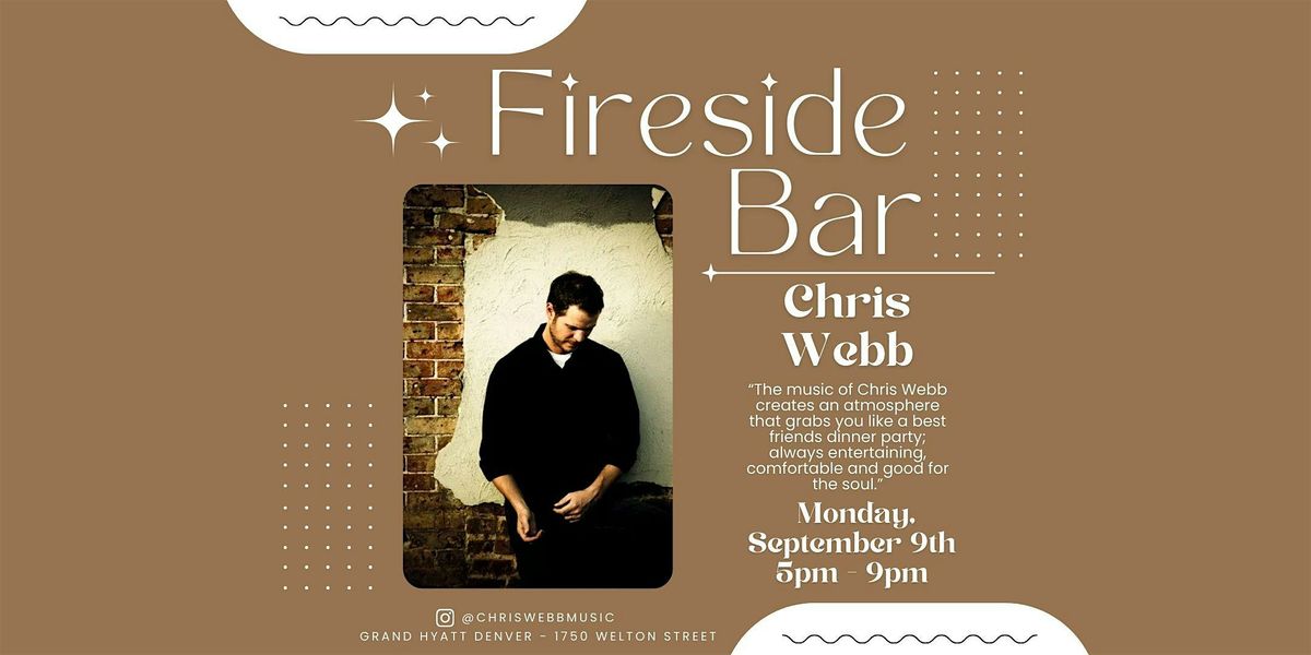 Live Music at Fireside | The Bar - Featuring Chris Webb