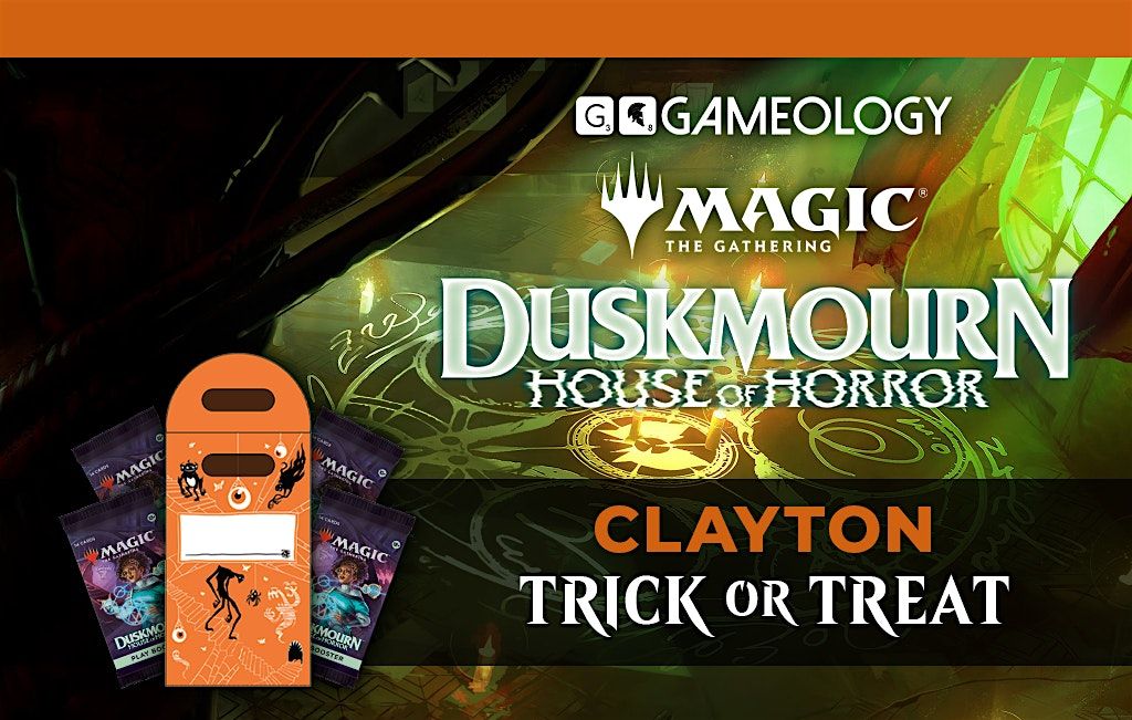 MTG - Trick or Treat Duskmourn Event - Gameology BRUNSWICK - 27\/10\/2024