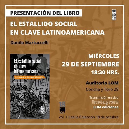 Lanzamiento Del Libro "El Estallido Social En Clave Latinoamericana" De ...