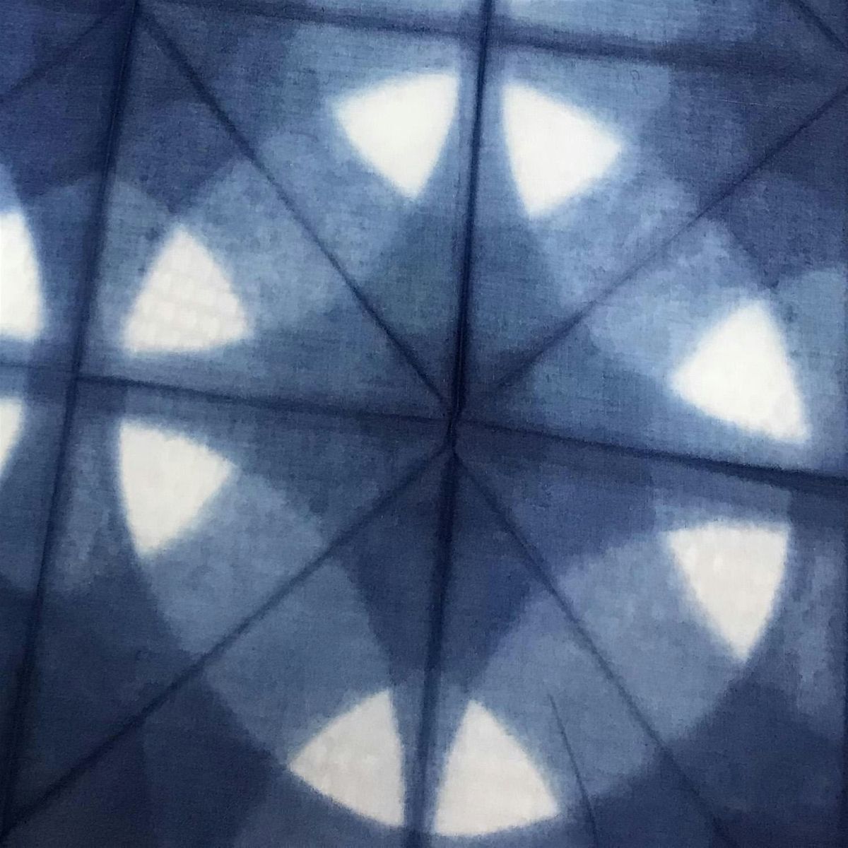 Itajime Shibori - folding and clamping