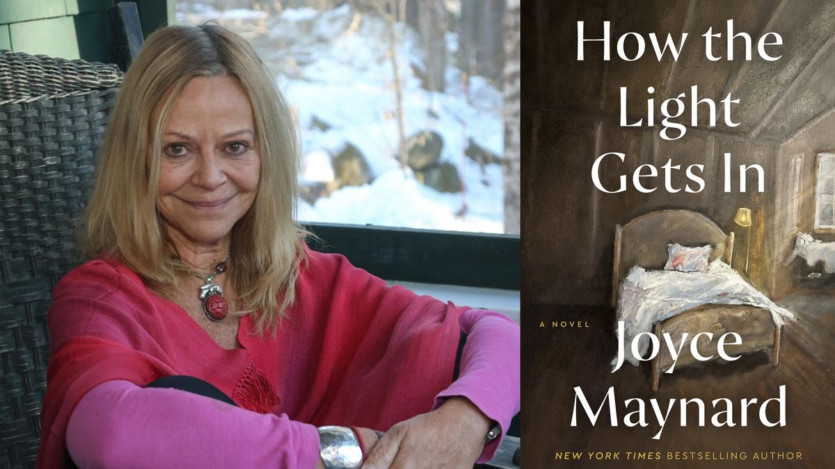 Joyce Maynard with "How the Light Gets In"