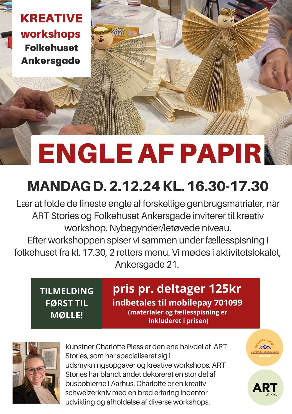 Workshop engle af papir