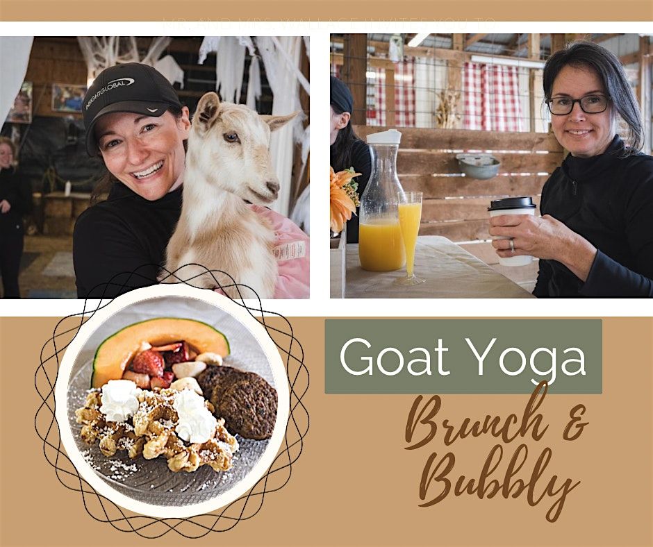 Goat Yoga Brunch & Bubbly