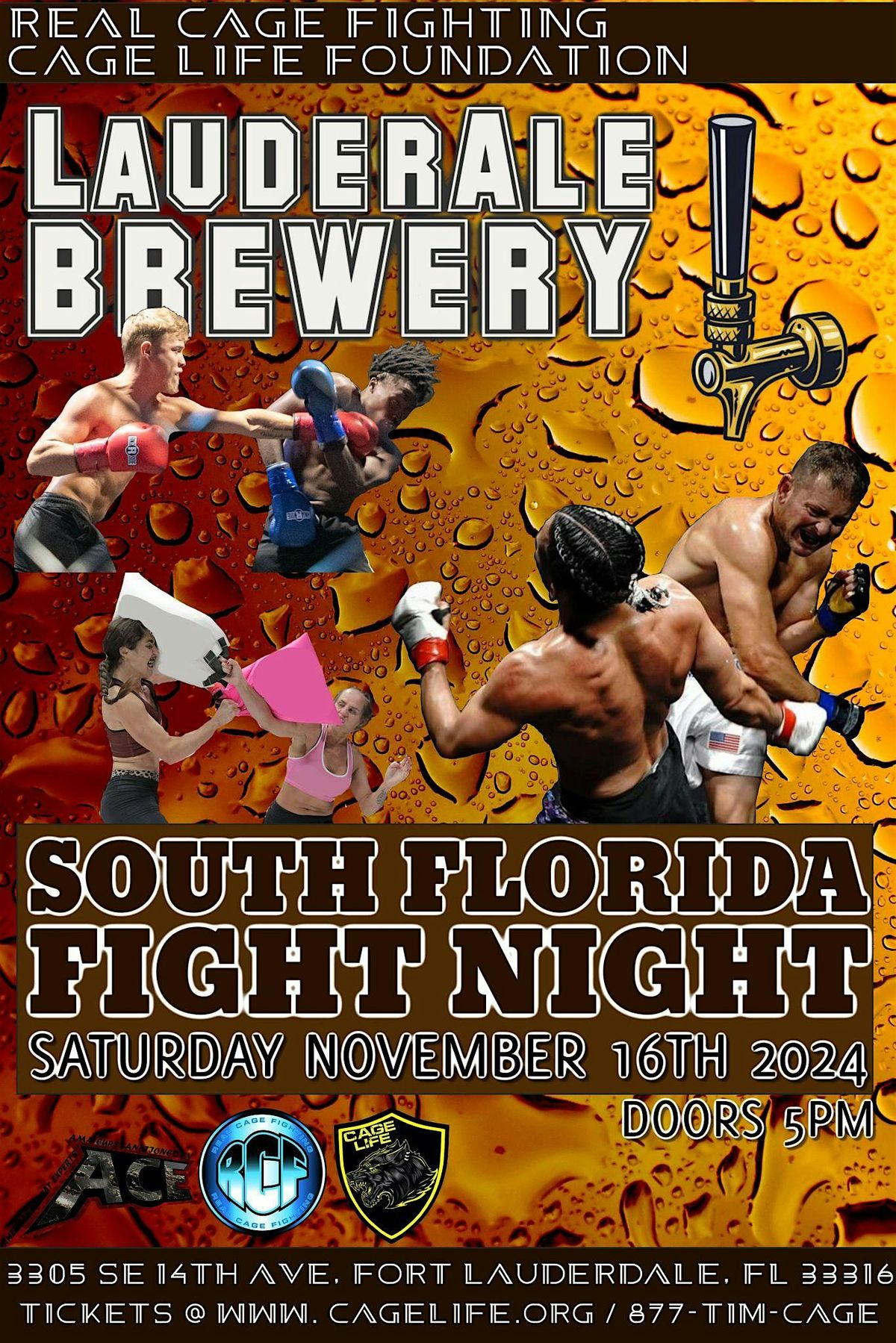 SOUTH FLORIDA FIGHT NIGHT - LAUDERALE BREWERY