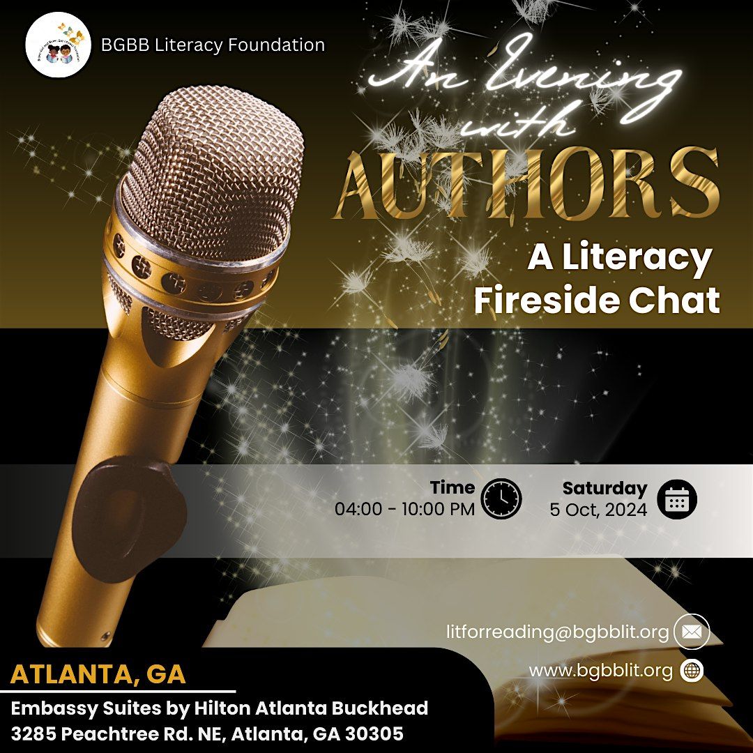 An Evening With Authors: A Literacy Fireside Chat