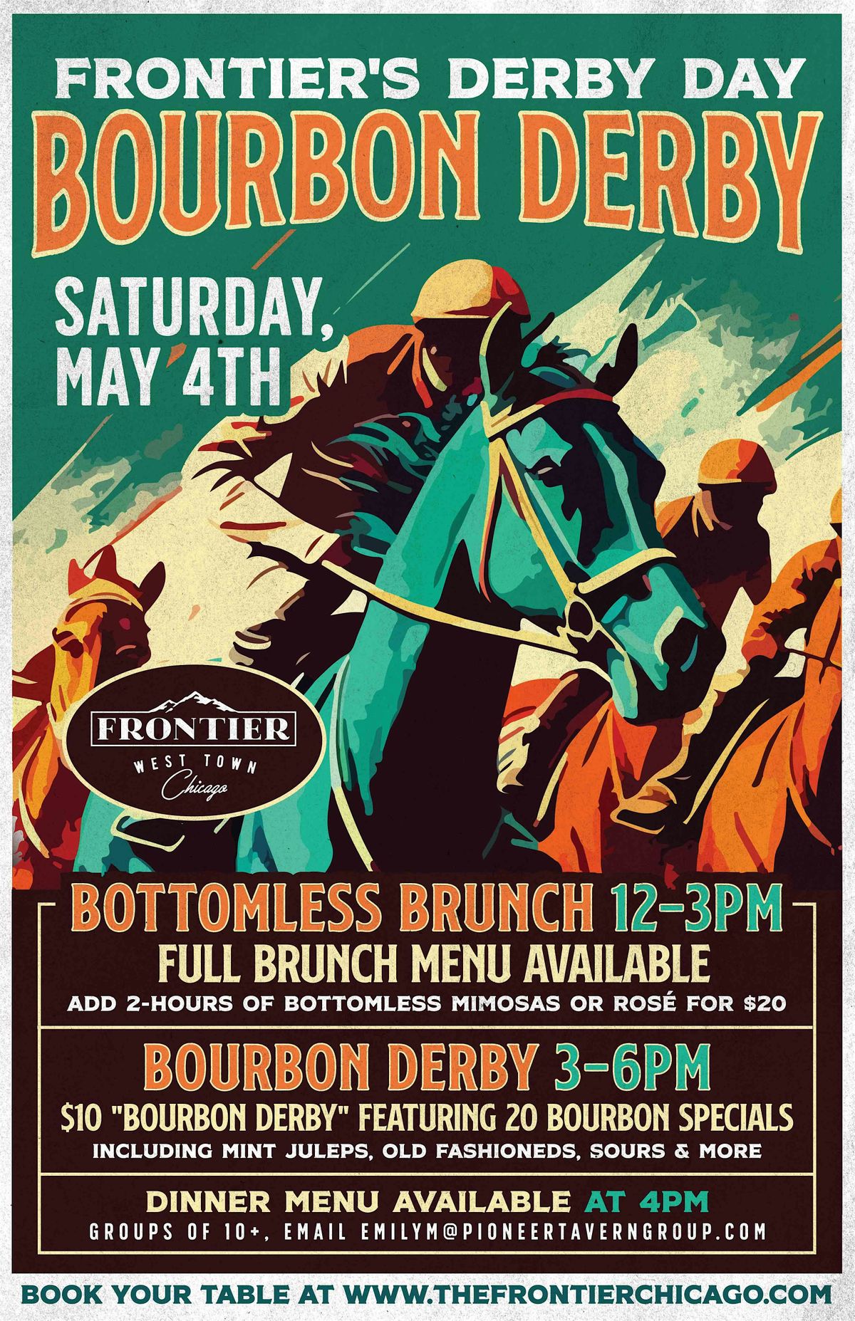 Frontier's Derby Day Bourbon Derby