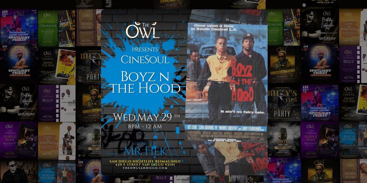 CineSoul Night: Boyz n the Hood with DJ Hek