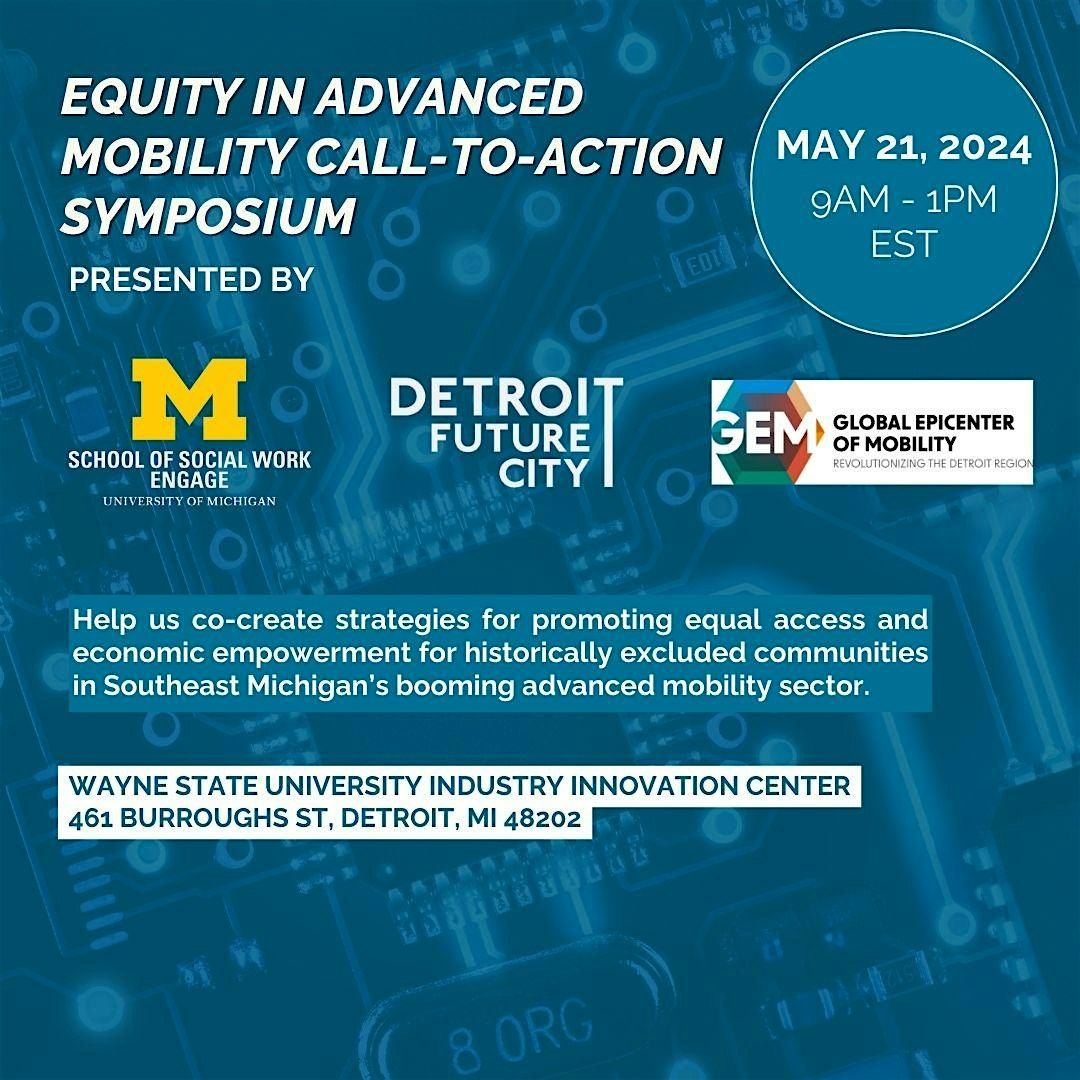 Equity in Advanced Mobility Call-to-Action Symposium