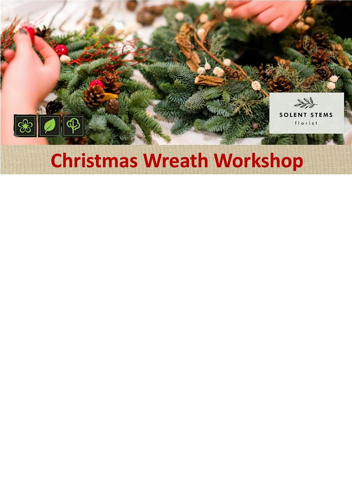 Christmas Wreath Workshop