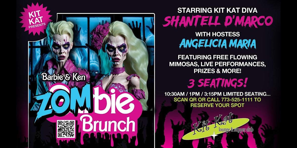 The Zombie Halloween Drag Brunch At Kit Kat, Kit Kat Lounge, Chicago
