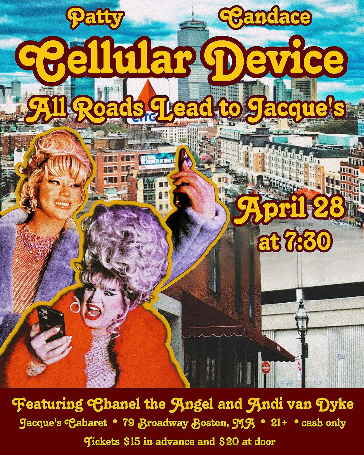 CELLULAR DEVICE: All Roads Lead to Jacque's