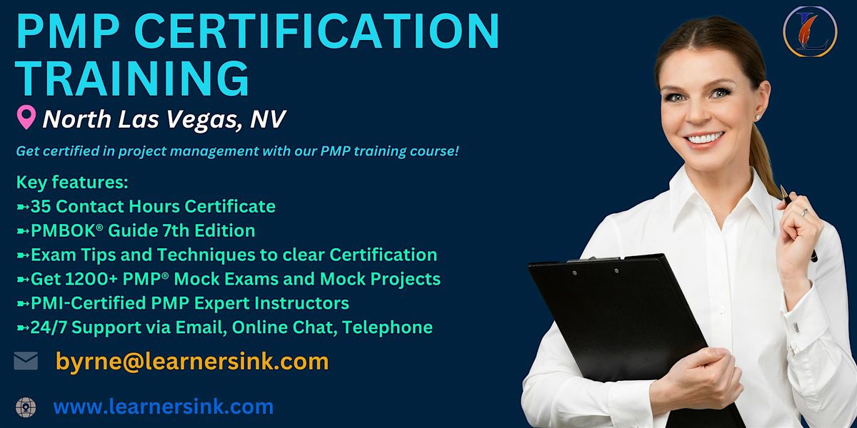 4 Day PMP Training Bootcamp in North Las Vegas, NV