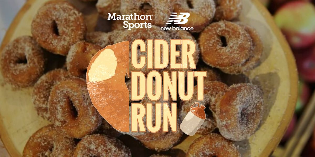 Cambridge Cider Donut Run with New Balance