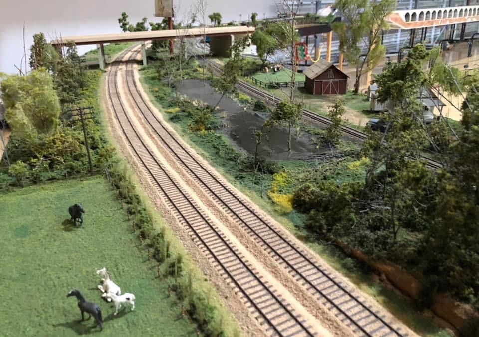 Modular Model Railroad exhibition by S&SSofVA and S&SSofNC at The Great Scale Train Show