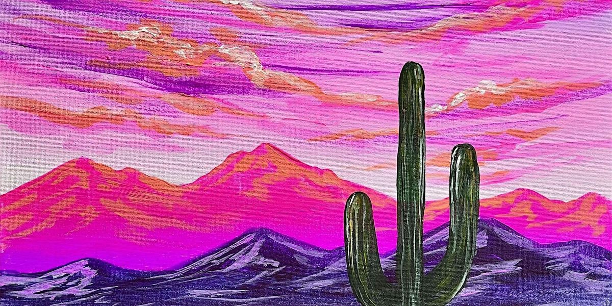 Desert Vibes - Paint and Sip by Classpop!\u2122
