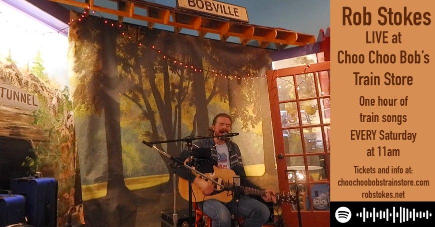 Live at Choo Choo Bob's Train Store, St. Paul, MN, 5.5.2024