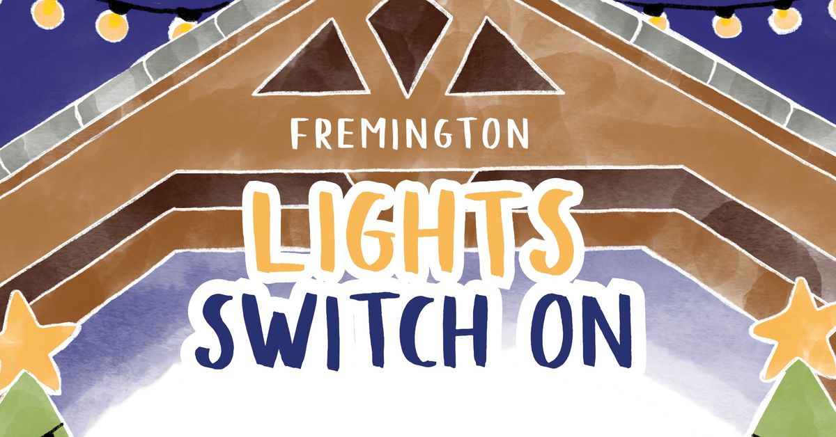 Fremington's Christmas Lights Switch On