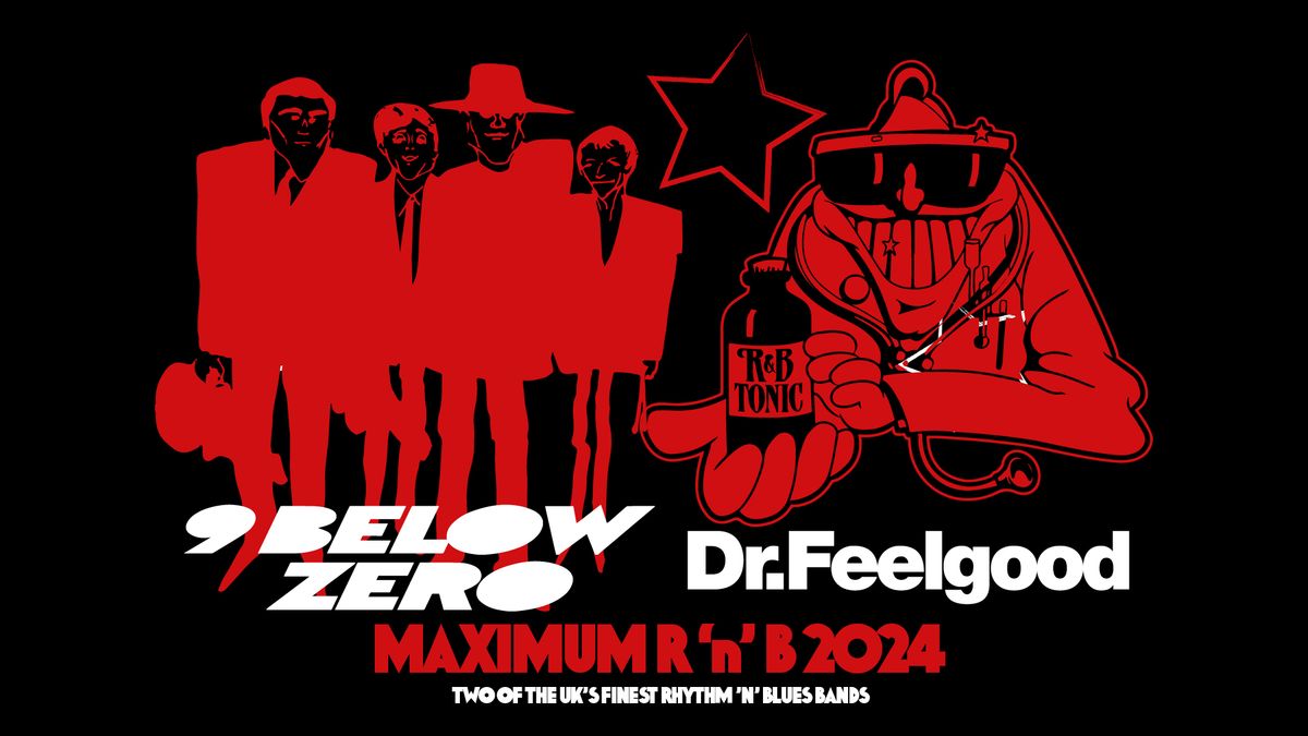 LEAMINGTON SPA: Dr. Feelgood + Nine Below Zero 'Maximum R&B' 2024 Tour