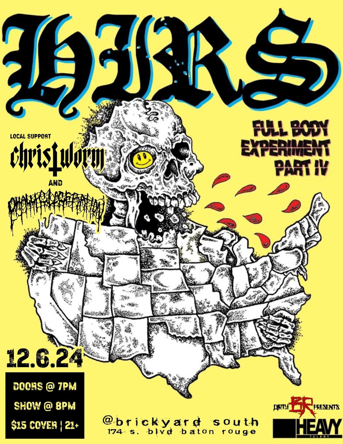 The Hirs Collective w\/ Christworm and Phallic Laceration