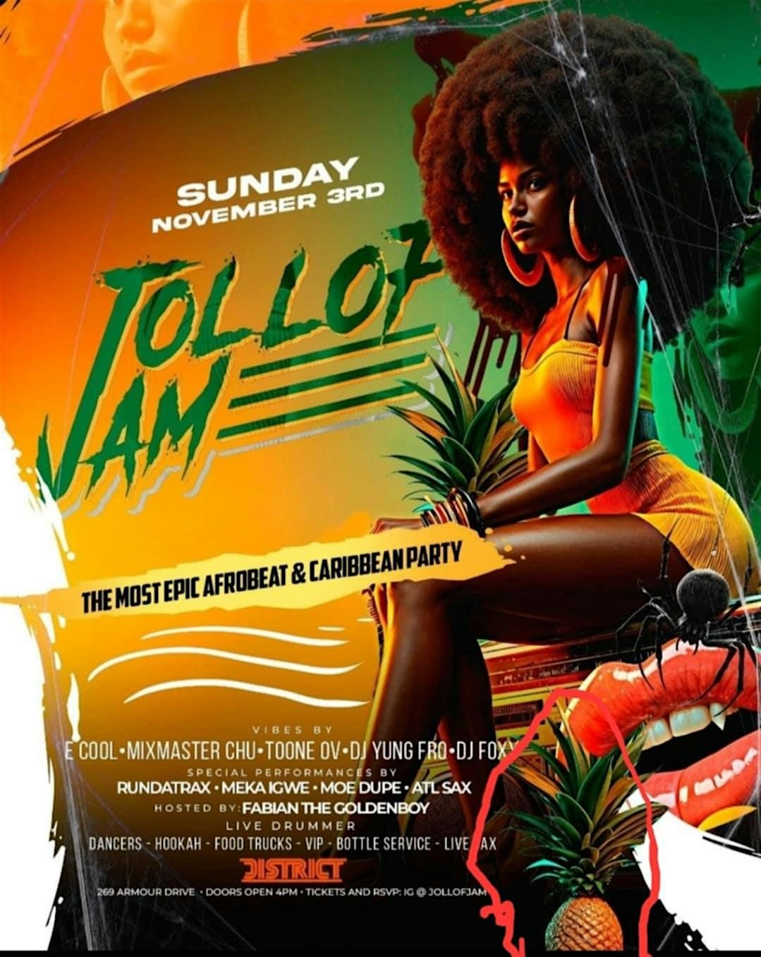 Jollof Jam! The Most Epic Afrobeat and Caribbean Party!