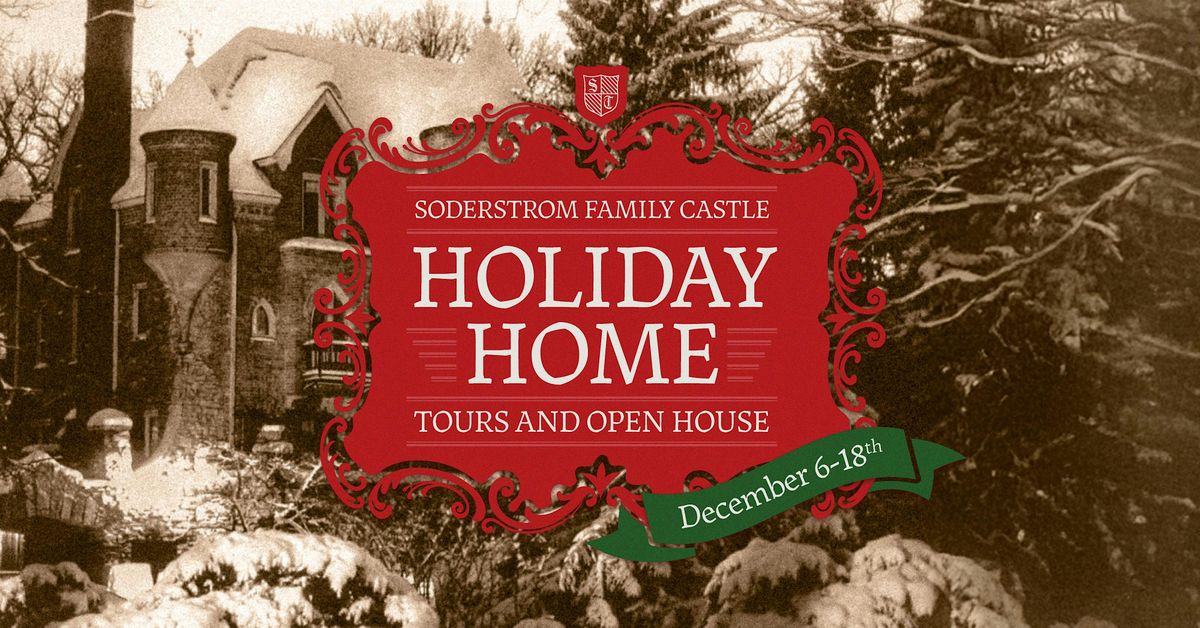 Soderstrom Family Castle Holiday Home Tour NEW For 2024