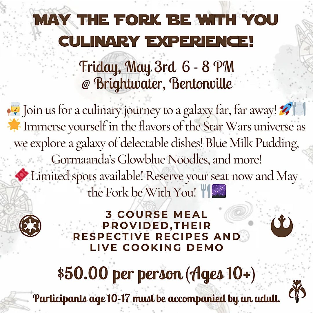 May the Fork Be With You Culinary experience