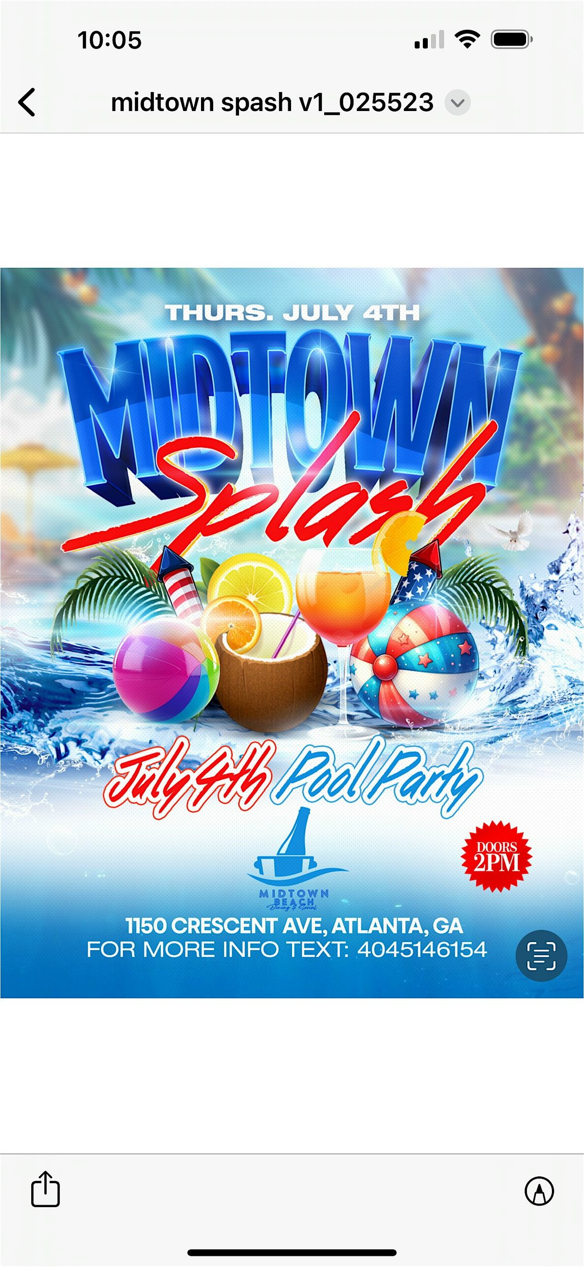 MIDTOWN SPLASH: 4th of July Pool Party