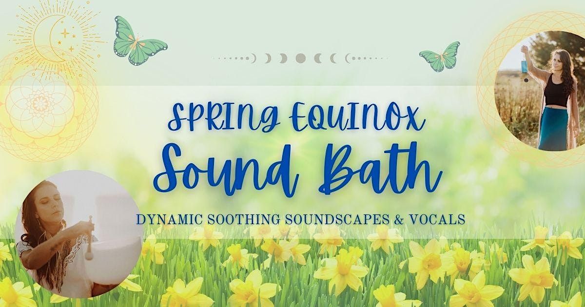 Spring Equinox Sound & Gong Bath