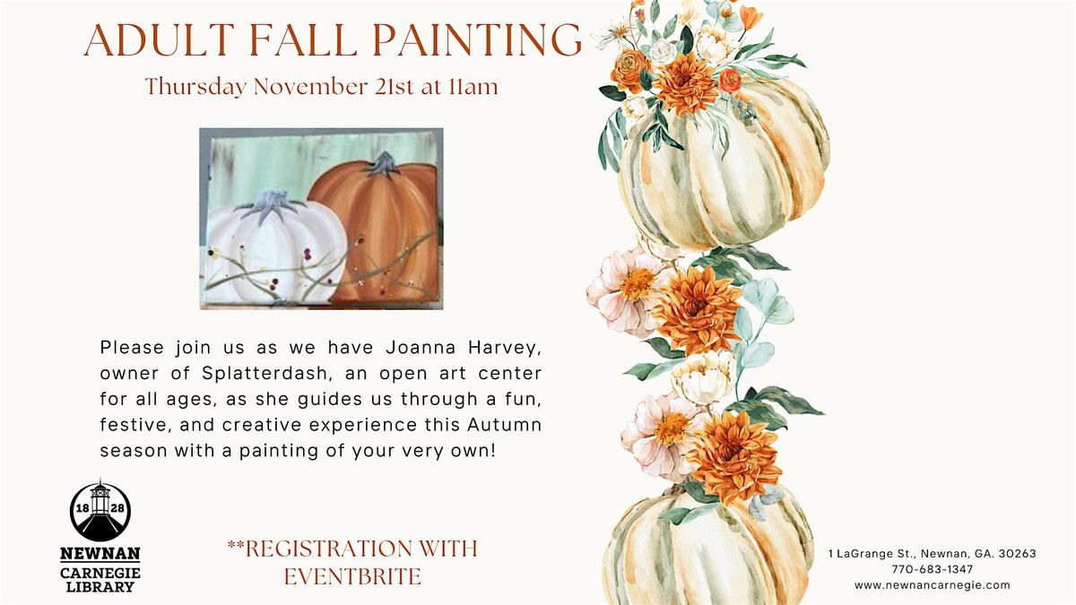 Adult Fall Painting Class