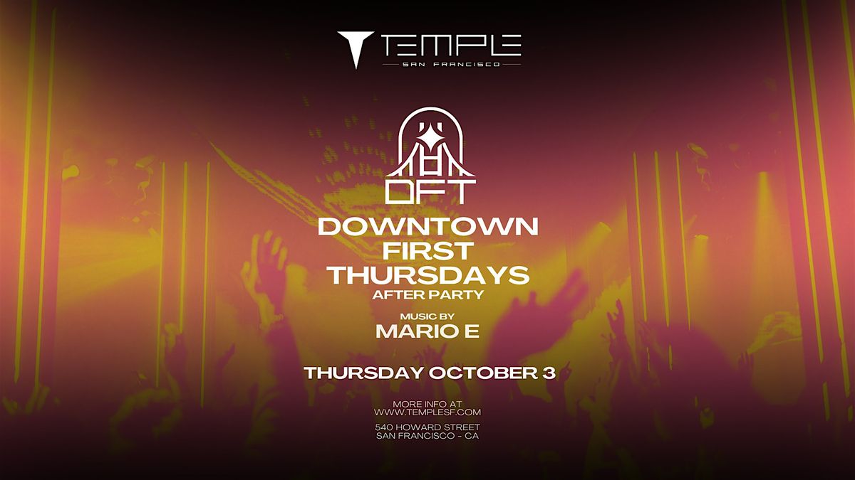 Downtown First Thursdays After Party