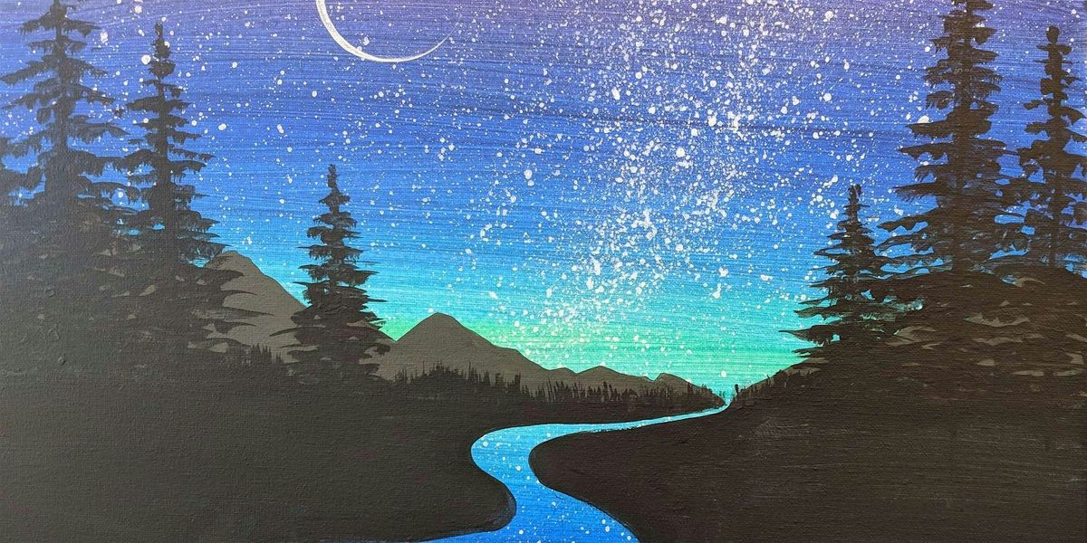 Stardust River - Paint and Sip by Classpop!\u2122