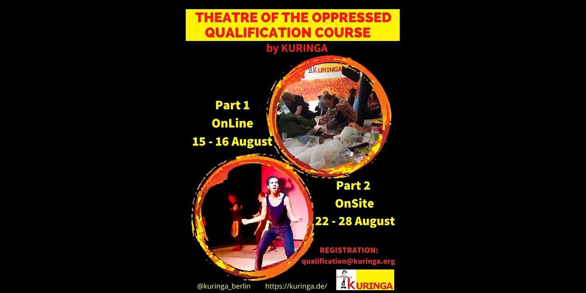 Theatre of the Oppressed Qualification Course by KURINGA