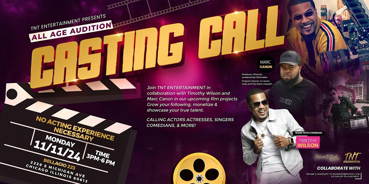 Chicago Citywide (All Age) Audition\/Casting Call