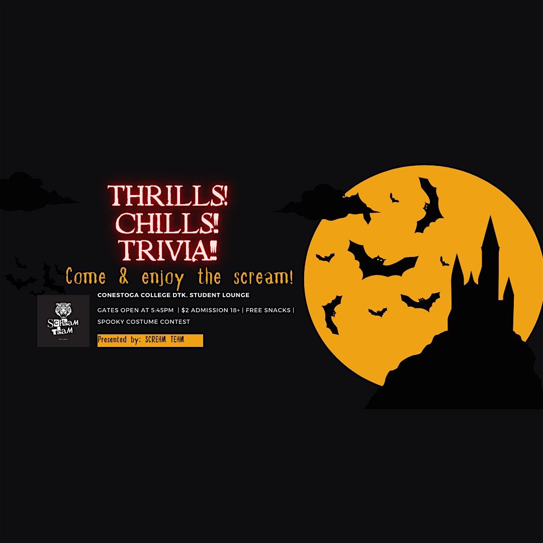 Thrills! Chills!! Trivia!!!