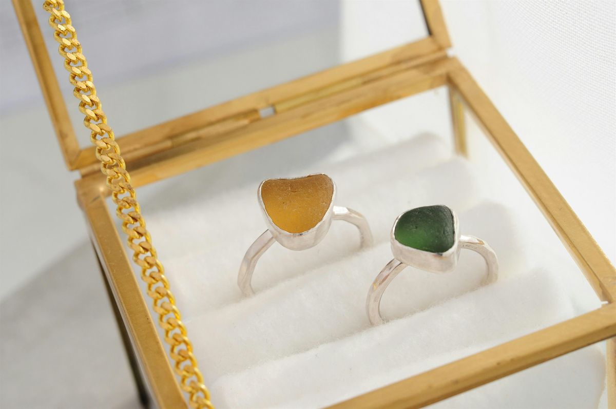 Make your own Silver Seaglass Ring Workshop