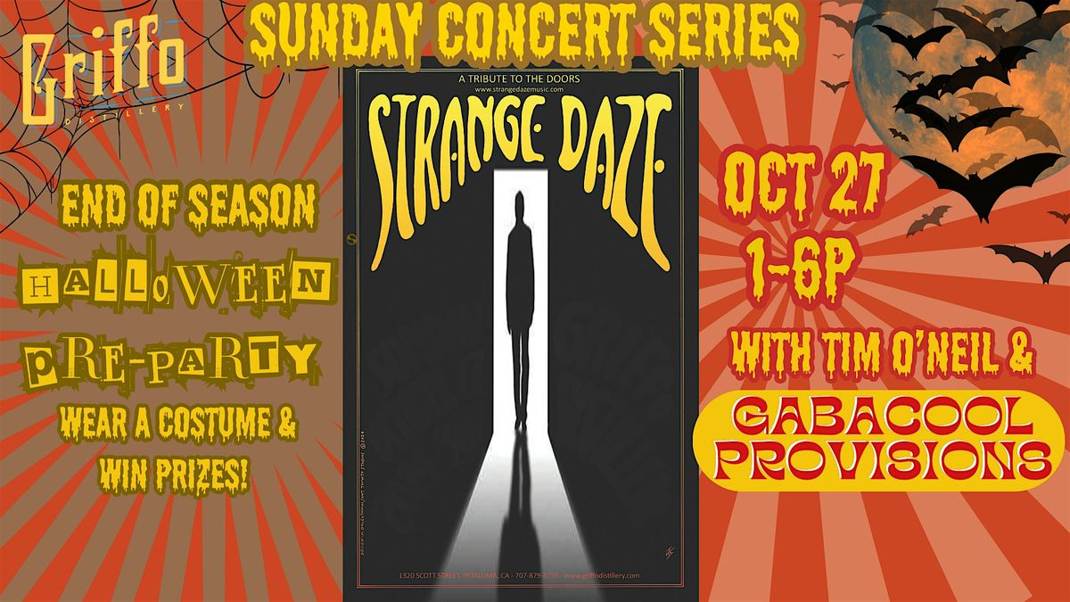 Sunday Concert Series End of Season Party w\/ Strange Daze