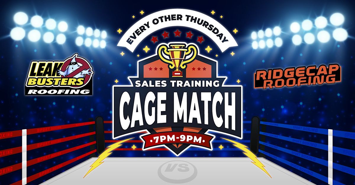 Sales Training Cagematch!!!