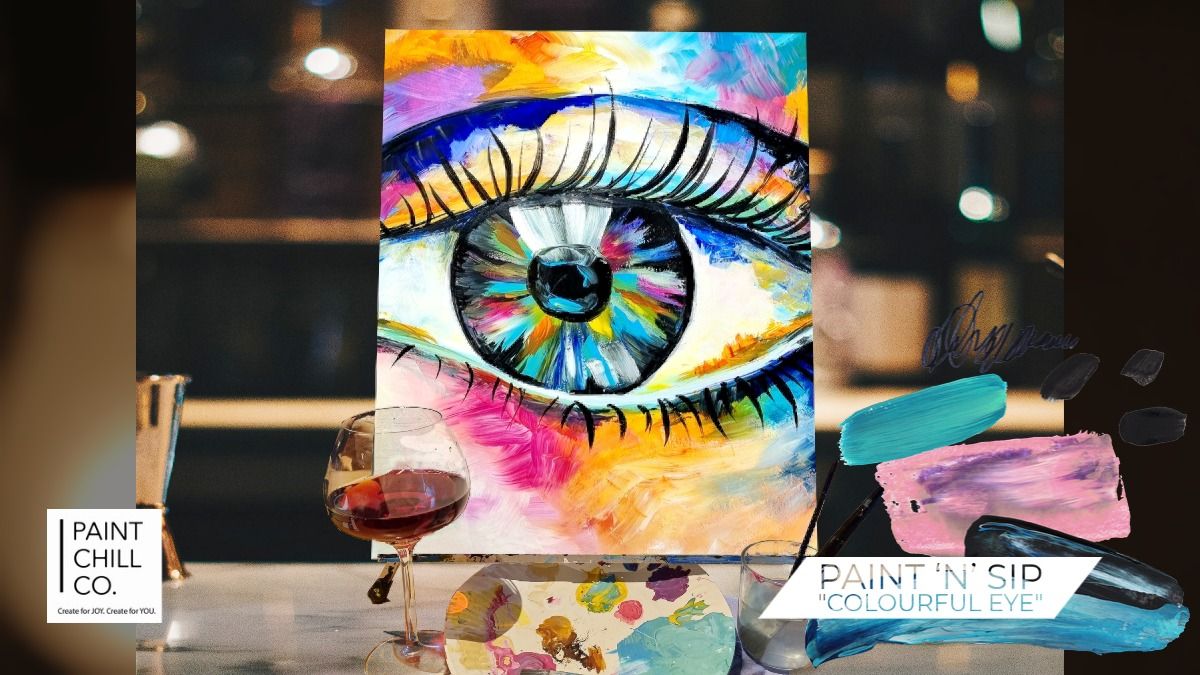 Portsmouth Paint 'n' Sip - "Colourful Eye"