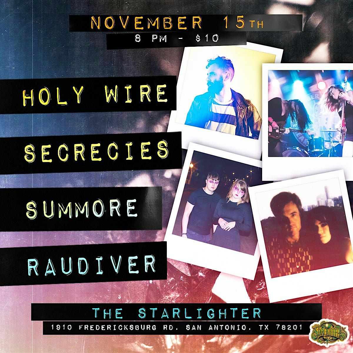 Holy Wire \u2022 Secrecies \u2022 Summore \u2022 Raudiver