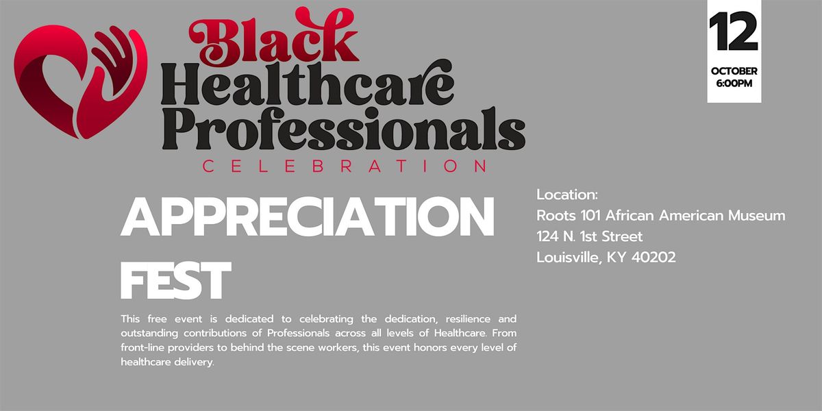 Black Healthcare Professionals Celebration