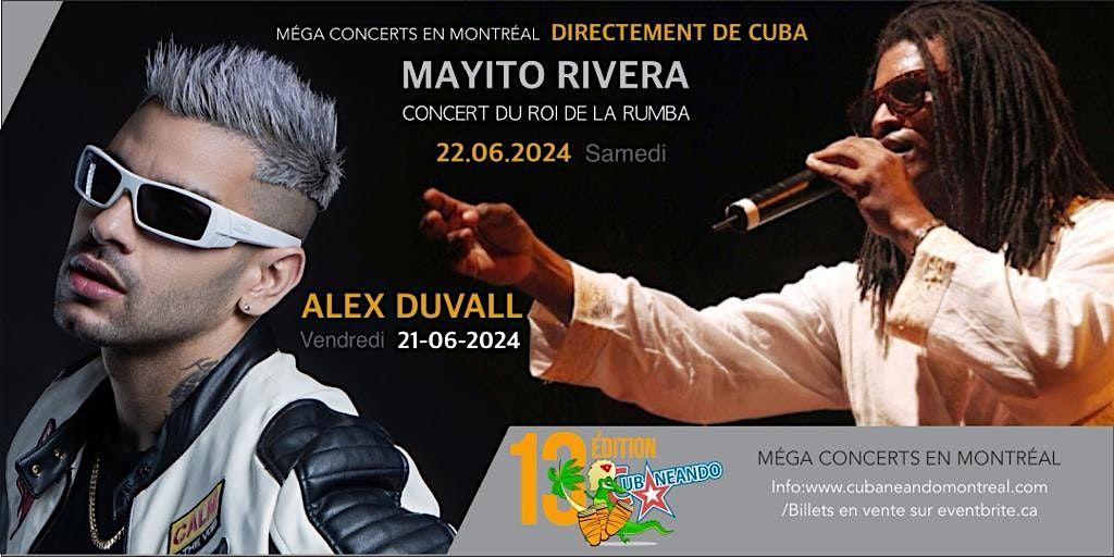 DIRECTEMENT DE CUBA ALEX DUVALL ET MAYITO RIVERA