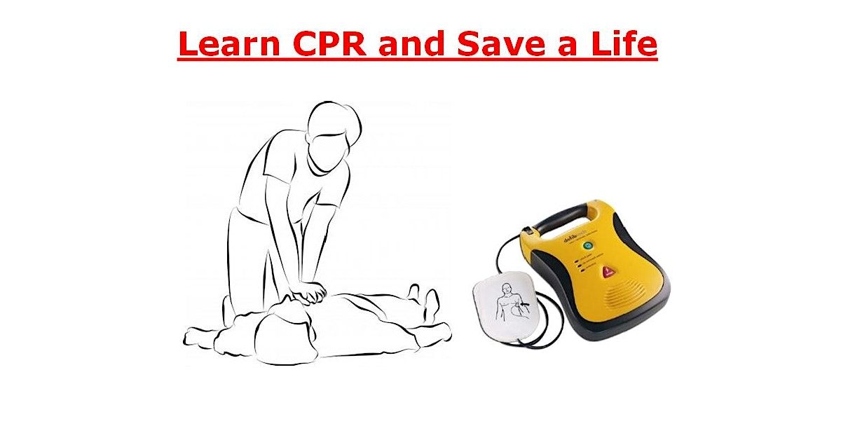 FREE Hands for Life - CPR & AED Training - Thursday 16th May 2024